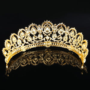 Bride's crown tiara