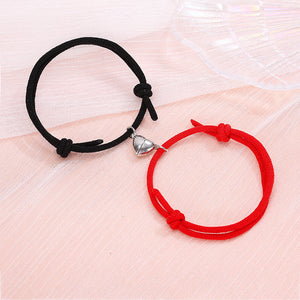 Simple Alloy Love Magnets or Couple Bracelets