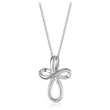 Simple Cross Hanging Chain Necklace - Ceejaies