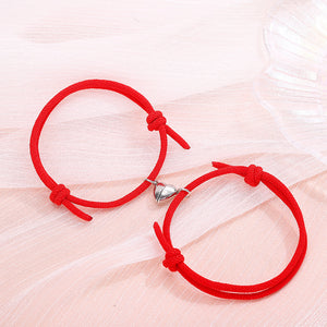 Simple Alloy Love Magnets or Couple Bracelets