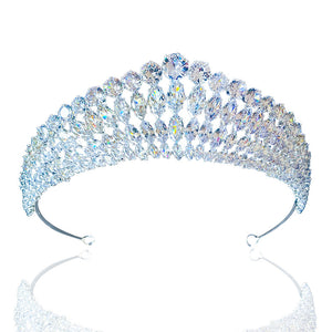 Full Diamond Super Flash Zircon Crown Headdress