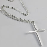 Cross Pendant Simple Necklace - Ceejaies