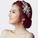 Wedding Headdress with Flower Hair Accessories