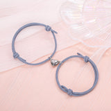 Simple Alloy Love Magnets or Couple Bracelets