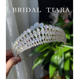 Full Diamond Super Flash Zircon Crown Headdress