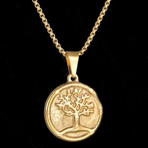 All-match Retro Lucky Tree Necklace - Ceejaies