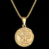 All-match Retro Lucky Tree Necklace - Ceejaies