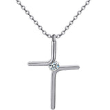 Cross Pendant Simple Necklace - Ceejaies