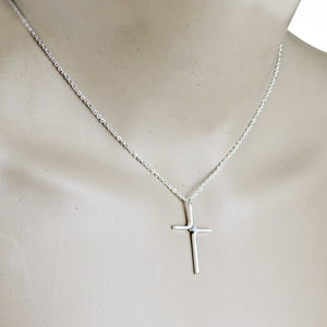 Cross Pendant Simple Necklace - Ceejaies