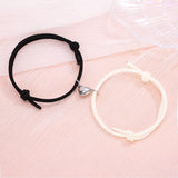 Simple Alloy Love Magnets or Couple Bracelets