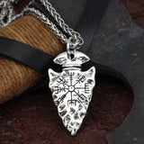 Fashion Simple Alloy Compass Necklace - Ceejaies