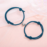 Simple Alloy Love Magnets or Couple Bracelets