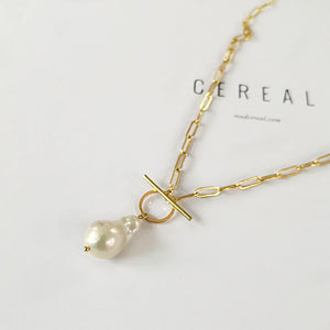 Vintage Cold Wind Natural Pearl Necklace - Ceejaies