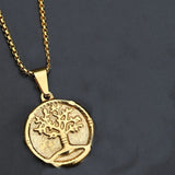 All-match Retro Lucky Tree Necklace - Ceejaies