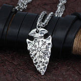 Fashion Simple Alloy Compass Necklace - Ceejaies