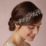 Handmade Gold & Silver Crystal Bridal Hair Accessories