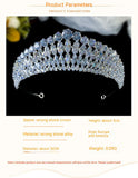 Full Diamond Super Flash Zircon Crown Headdress