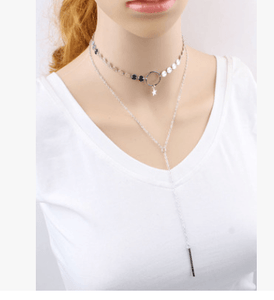 Star Goddess Choker Necklace - Ceejaies