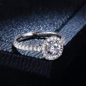 Moissanite Cubic Engagement Rings - Ceejaies